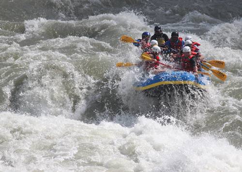 Rafting in Trishuli